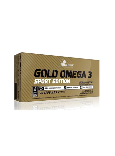 OLIMP Gold Omega 3 Sport Edition 120cap