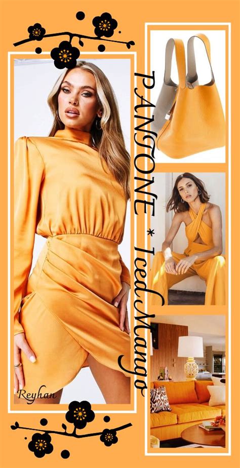 Pantone 2023 London FW SS Color Palette Iced Mango Reyhan S D S