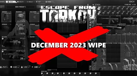 Escape From Tarkov December Wipe Dates Time More