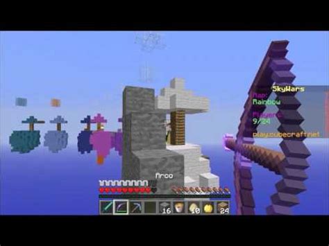 Minecraft Skywars Una Tactica De Pros Youtube