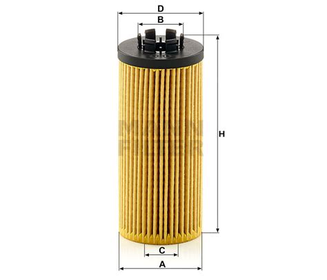 Filtro Aceite Mann Filter Hu Z Kit Oem Bmw Serie