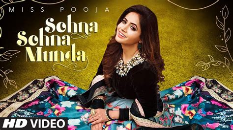 New Punjabi Song Video 2020 Miss Pooja’s Latest Punjabi Gana Video Song Sohna Sohna Munda