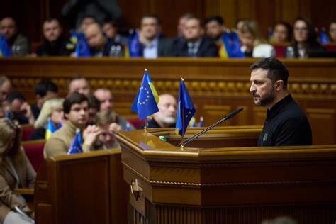 Zelensky To Present Resilience Plan To Ukrainian Mps On Nov