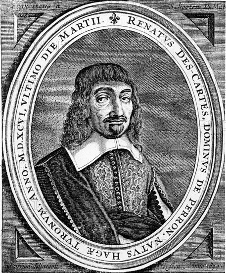 Rene Descartes French Philosopher And Mathematician 1672 Artist