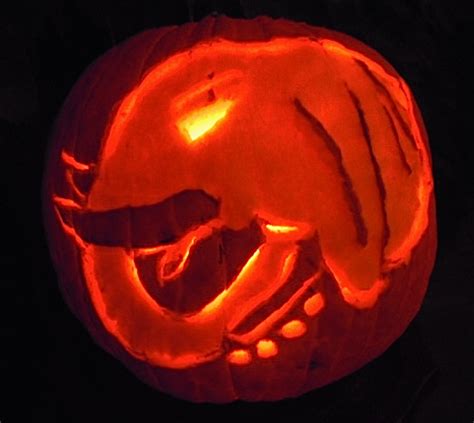 An Elephant A Day Elephant No 29 Pumpkin Carving