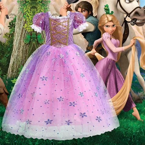 Qual É A Cor Do Vestido Da Rapunzel - Vestido De Noiva Da Disney Rapunzel