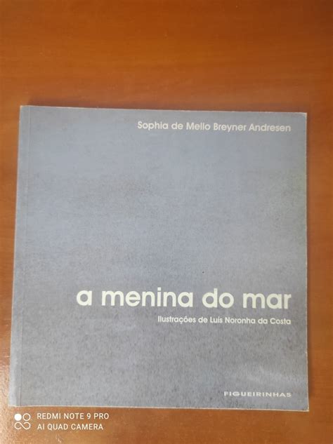 Livro A Menina Do Mar De Sophia De Mello Breyner Andresen Cust Ias