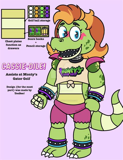 Fnaf Security Breach Oc Cassie By Teebokneebo On Deviantart