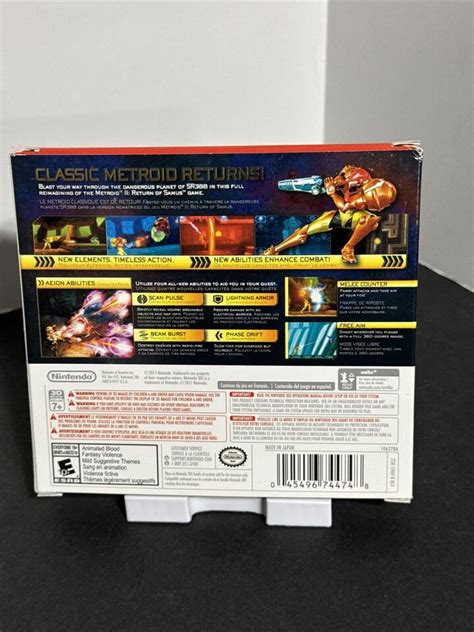 Metroid Samus Returns Special Edition Brand New Sealed