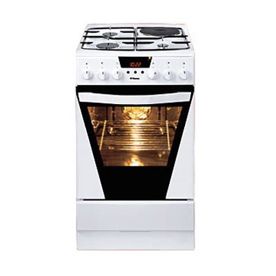 Газовая плита с электрической духовкой HANSA FCMW 58006030 – фото ...