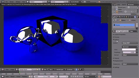 Blender Materials Tutorial Making Simple Metal Materials Using The