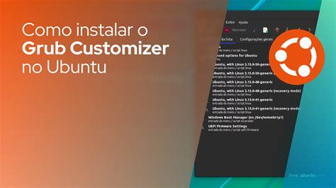 Como Instalar O Grub Customizer No Ubuntu