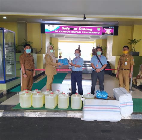 Indah Kiat Tangerang Serahkan Bantuan untuk Penanganan Wabah Corona di ...