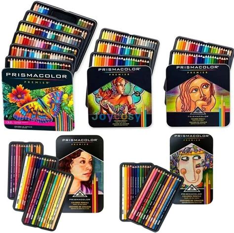 Original Prismacolor Premier Coloured Colouring Pencils In Tin Set 12