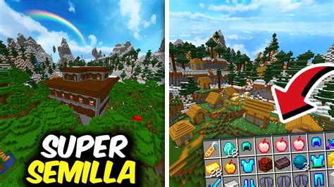 La Mejor Semilla De Minecraft Bedrock Para Survival Youtube