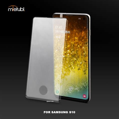 Mietubl Tempered Glass Screen Protector For Samsung Curved Edge