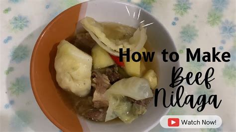 How To Cook Beef Nilaga Nilagang Baka Recipe Beth Winner