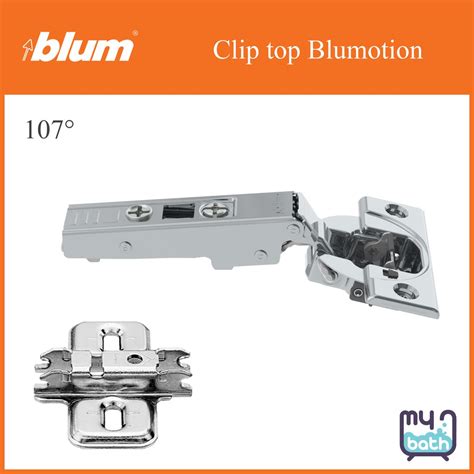 Blum 75b1550 Bcor ∡107° Clip Top Blumotion Soft Closing Cabinet Hinges Accessories Shopee Malaysia