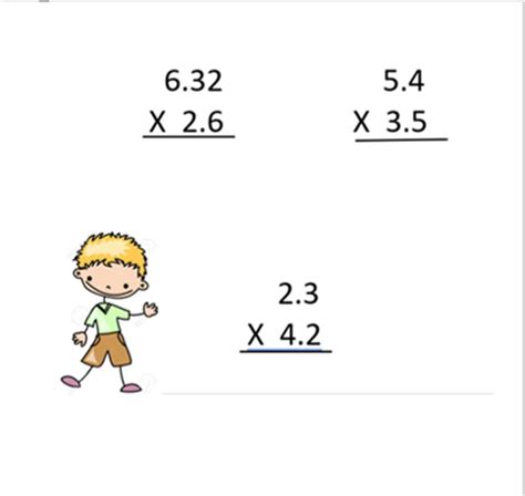 Multiplication décimale par décimale puzzle en ligne