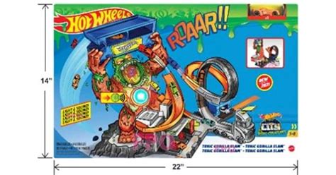 Hot Wheels Toxic Gorilla Slam Butiker Se Priser