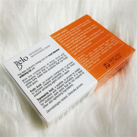 Belo Intensive Whitening Kojic Acid And Tranexamic Acid Soap Review