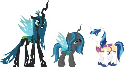 Queen Chrysalis And Shining Armor