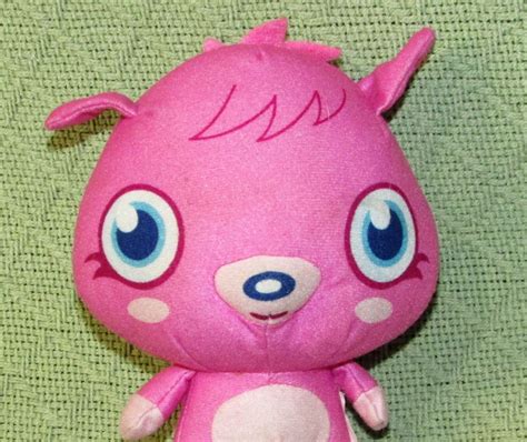 Moshi Monsters 7 Poppet Plush Stuffed Animal Spin Master Pink