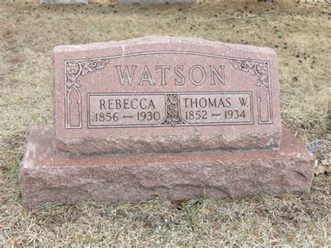 Thomas William Watson 1852 1934 Find A Grave Memorial