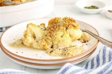 Vegan Cauliflower Gratin Plant Based Jess