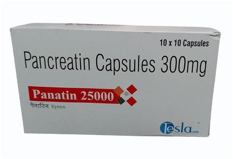 300mg Pancreatin Capsule At Rs 818 Box Pancreatin Tablets In