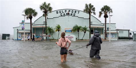 Photos: Gulfport, Fla., Sees Flooding From Storm Surge