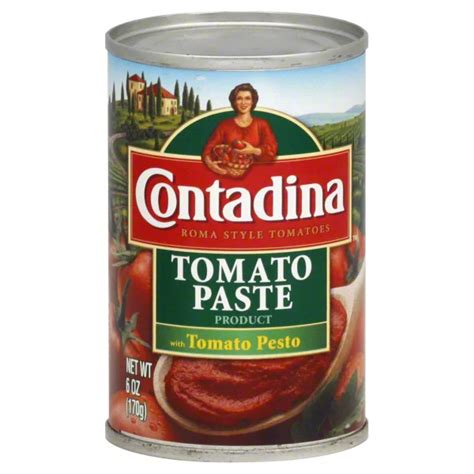 Contadina Tomato Paste With Pesto Shop Tomatoes At H E B