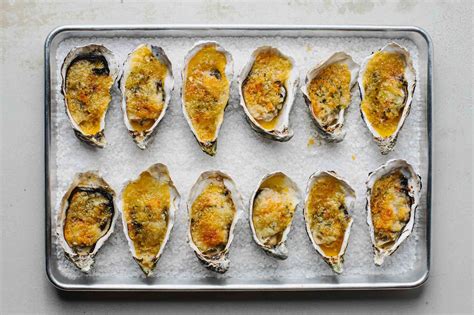 Easy Butter And Herb Baked Oysters Recipe