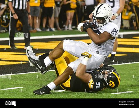 Iowa City Ia September 23 Iowa Hawkeyes Left End Sam Brincks 90