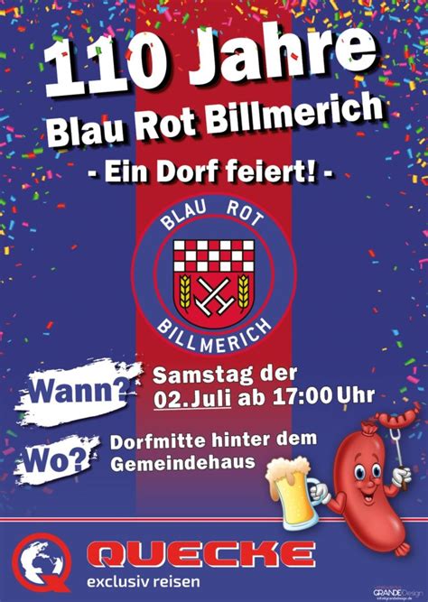 110 Jahre Blau Rot Billmerich Blau Rot Billmerich 1912