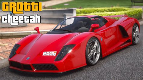 Updated Grotti Cheetah Ferrari Enzo GTA V Lore Friendly Car Mods