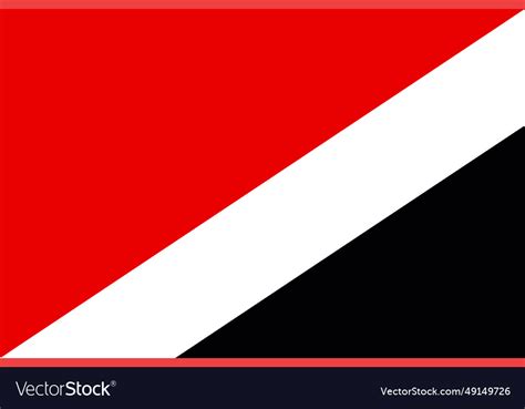 Flag of sealand Royalty Free Vector Image - VectorStock