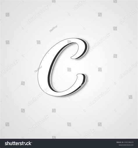 Fancy Font Effect Highlight Shadow Effect Stock Vector Royalty Free