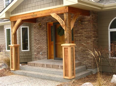 Stone Pillars Front Porch — Randolph Indoor and Outdoor Design