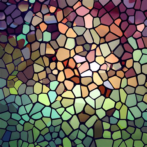 Stained Glass Broken Glass Background Wallpaper · Creative Fabrica