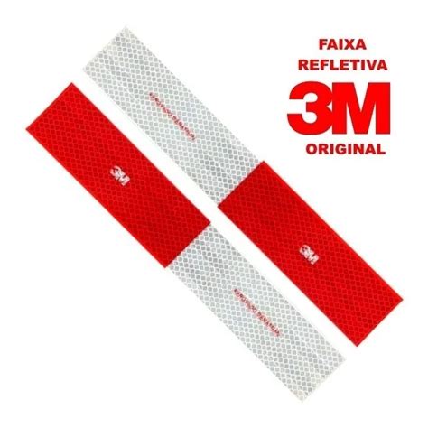 Kit Faixa Refletiva Lateral M Original Denatran Caminh O