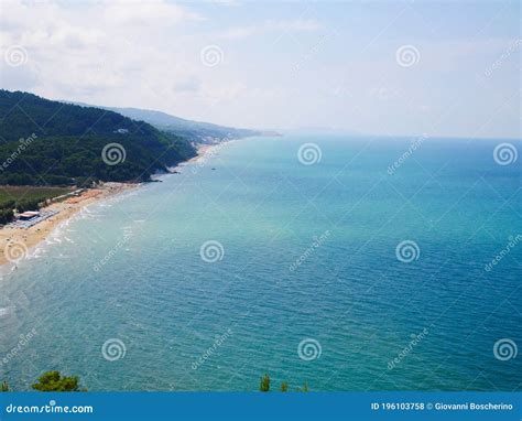 Top View of the Splendid Beaches of the Gargano in Puglia Stock Photo - Image of life, landscape ...