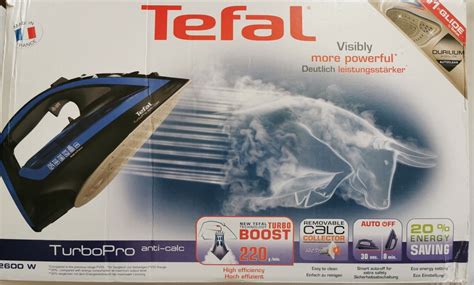 Tefal Turbo Pro Anti-Calc FV5648 Dampfbügeleisen online kaufen | eBay.de