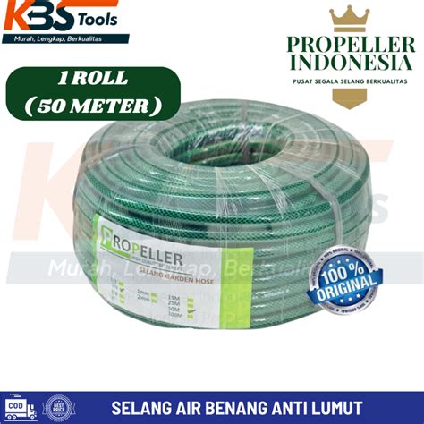 Jual Selang Air Hijau Benang Meter Propeller Inch Selang Air Taman