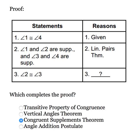 Proof Vertical Angles Theorem - payment proof 2020