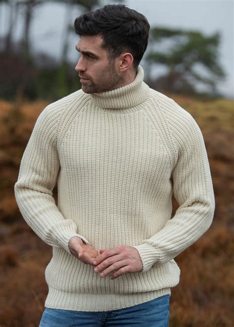 Submariner Rib Roll Neck Sweater R West End Knitwear