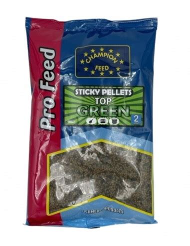 Champion Feed Sticky Pellets Top Green Mm Gr Champion Feed