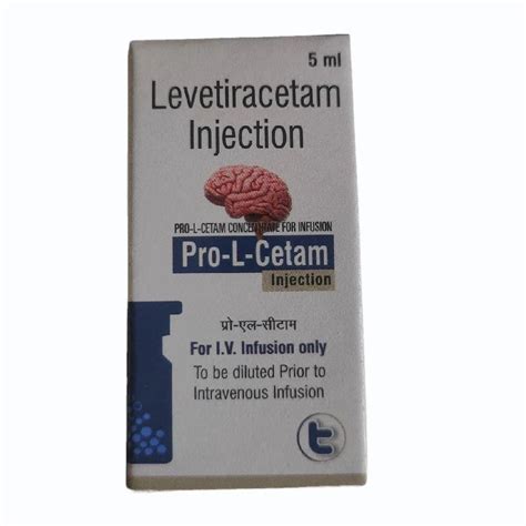 5ml Levetiracetam Injection Strength 250 Mg At Rs 3450stripe In