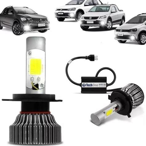 Kit L Mpadas Led Cob Farol Milha Neblina H K Gol Rallye Saveiro