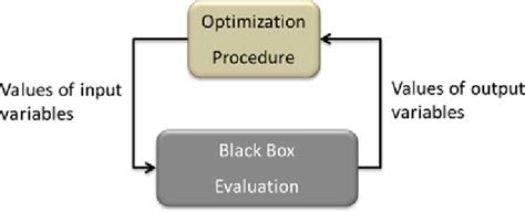 Schematic Representation Of The Black Box Optimization Framework